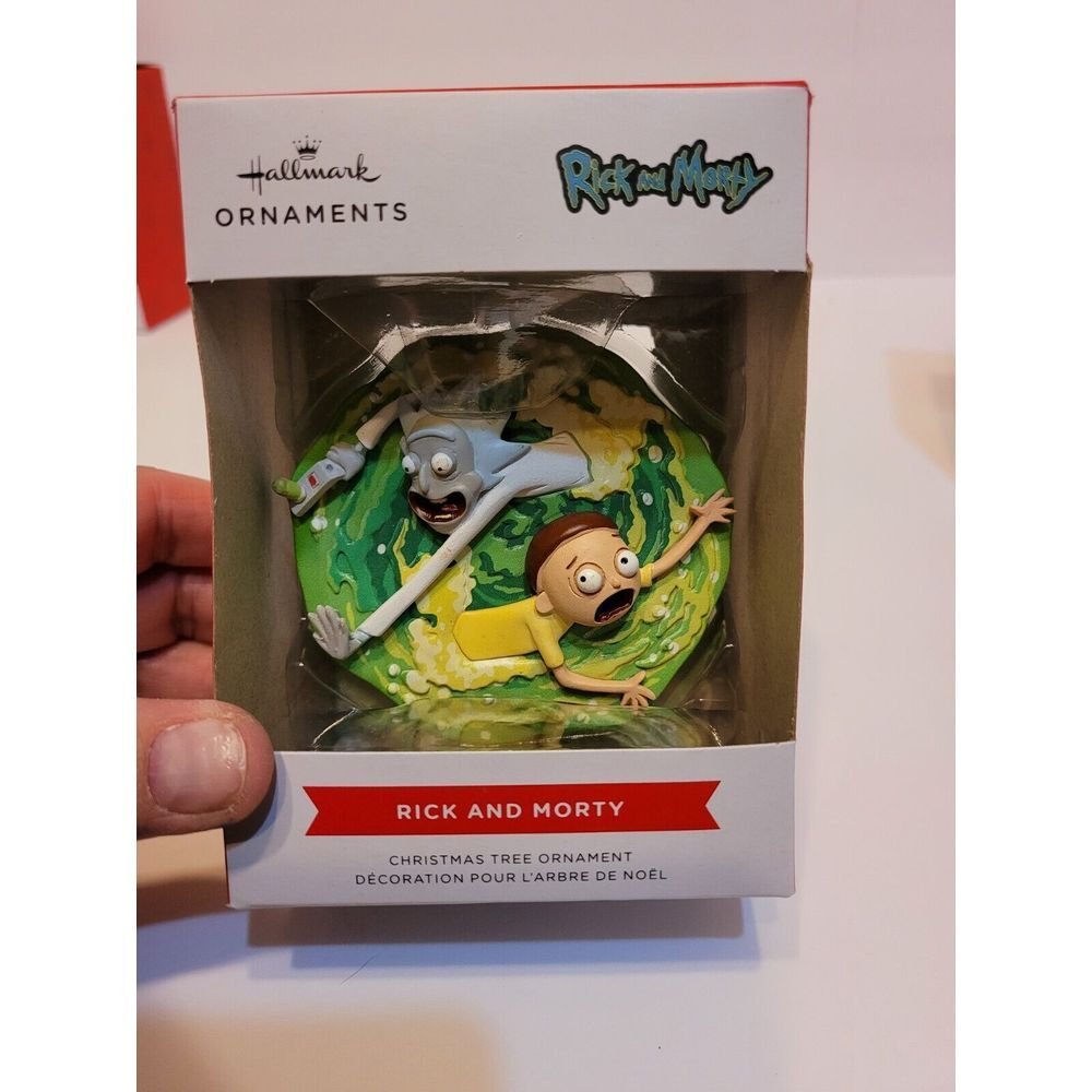 New! Hallmark Christmas Ornament - Rick And Morty -‎